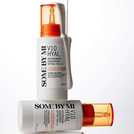 Some by Mi V10 Hyal Antioxidant Sunscreen SPF 50+ PA++++ 40ml - All Day Pretty Korean Beauty some by mi