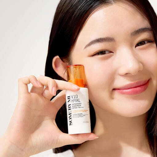Some by Mi V10 Hyal Antioxidant Sunscreen SPF 50+ PA++++ 40ml - All Day Pretty Korean Beauty some by mi