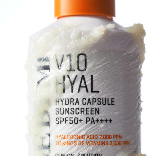 Some by Mi V10 Hyal Hydra Capsule Sunscreen SPF50+ PA++++ 40ml - All Day Pretty Korean Beauty some by mi