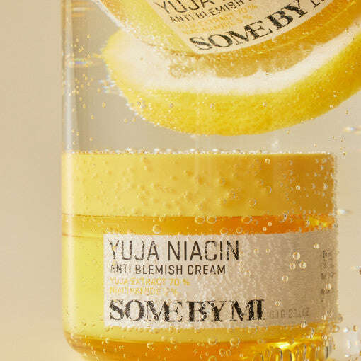 Some by Mi Yuja Niacin Anti Blemish Cream 60g - All Day Pretty Korean Beauty some by mi