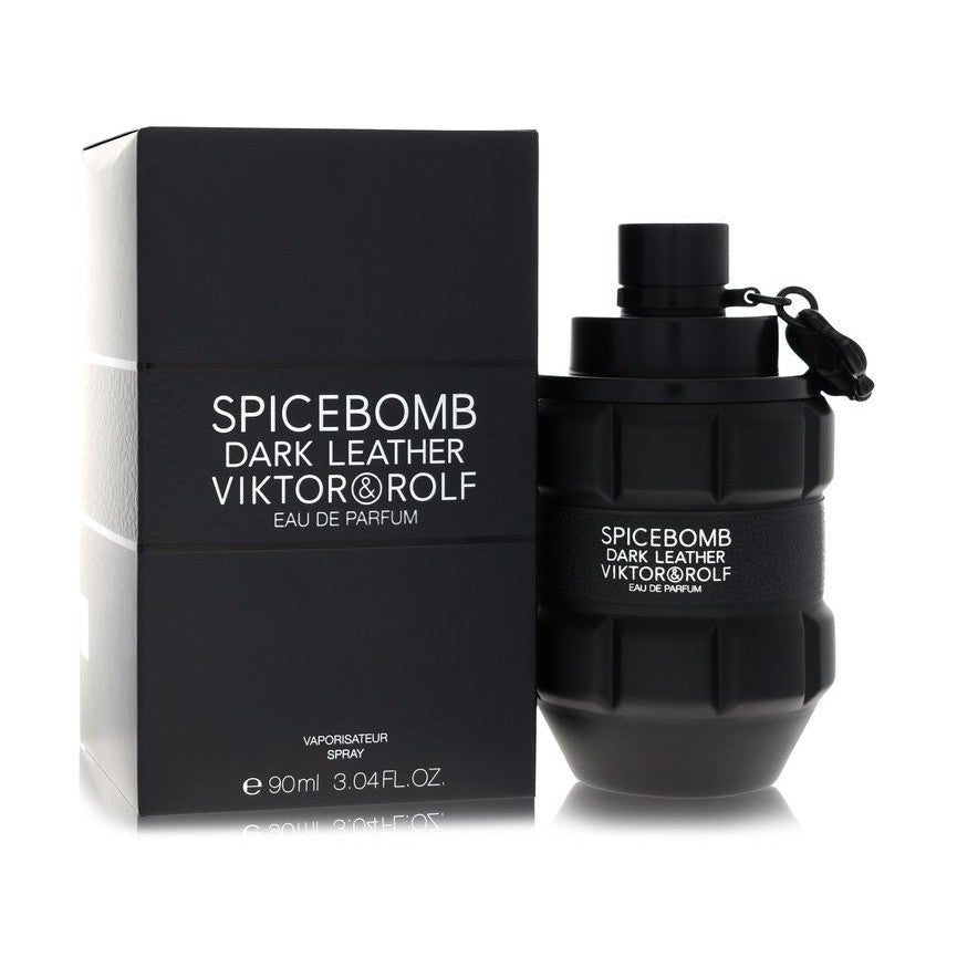 Spicebomb Dark Leather by Viktor &amp; Rolf Eau De Parfum Spray 3 oz for Men