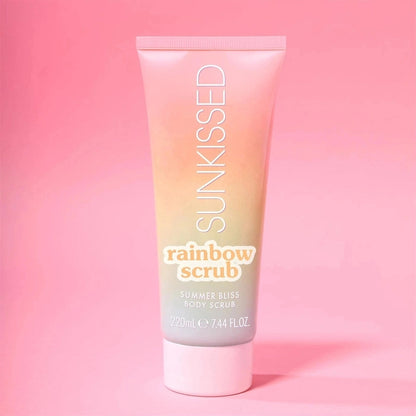 Sunkissed Rainbow Scrub Summer Bliss Body Scrub 220ml