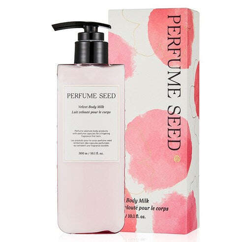 THE FACE SHOP Perfume Seed Velvet Body Milk 300ml - All Day Pretty Body Lotion The face shop