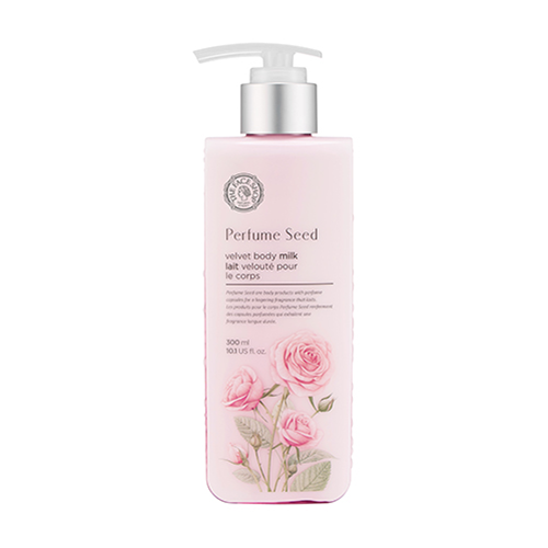 THE FACE SHOP Perfume Seed Velvet Body Milk 300ml - All Day Pretty Body Lotion The face shop