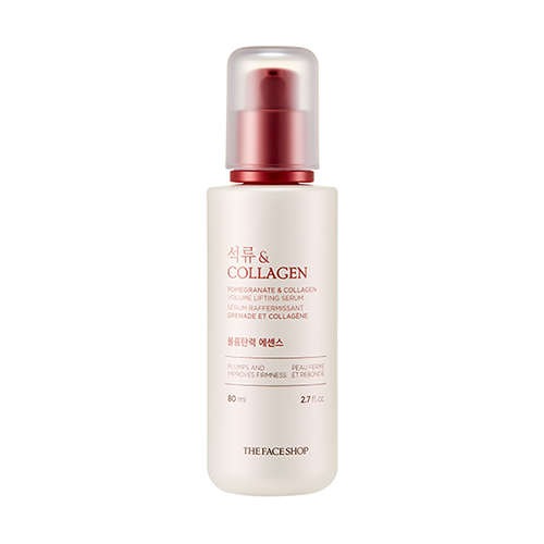 THE FACE SHOP Pomegranate And Collagen Volume Lifting Essence 80ml - All Day Pretty Essence The face shop