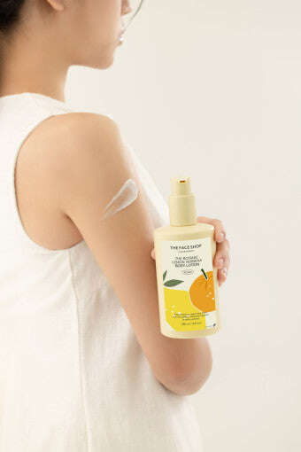THE FACE SHOP The Botanic Lemon Verbena Body Lotion 350ml - All Day Pretty Body Lotion The face shop