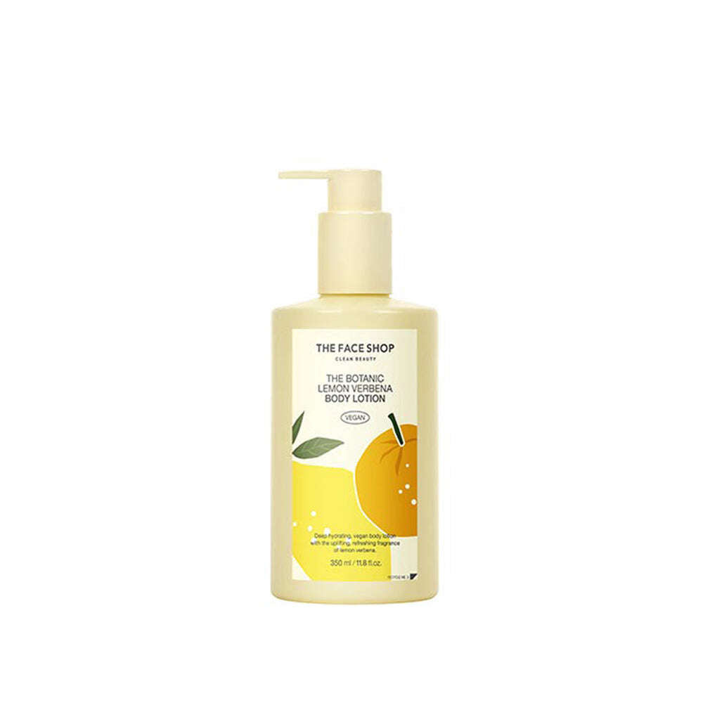 THE FACE SHOP The Botanic Lemon Verbena Body Lotion 350ml - All Day Pretty Body Lotion The face shop