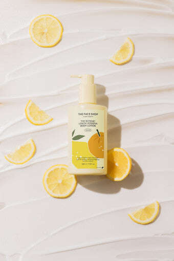 THE FACE SHOP The Botanic Lemon Verbena Body Lotion 350ml - All Day Pretty Body Lotion The face shop