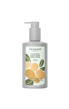 THE FACE SHOP The Botanic Woody Musk Body Lotion 350ml - All Day Pretty Body Lotion The face shop