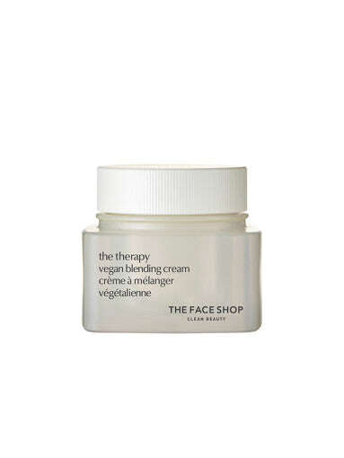 THE FACE SHOP The Therapy Vegan Blending Cream 60ml - All Day Pretty Cream The face shop