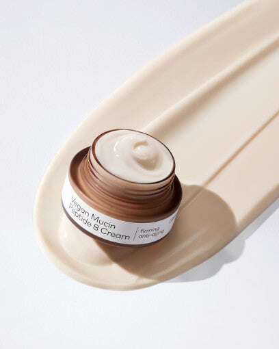 THE FACE SHOP Vegan Mucin firming Peptide 8 Cream 50ml - All Day Pretty Korean Beauty The face shop