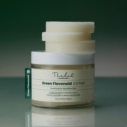 THE LAB By BLANC DOUX Green Flavonoid 2.5 Pad 120g (90p) - All Day Pretty Korean Beauty The lab by blanc doux