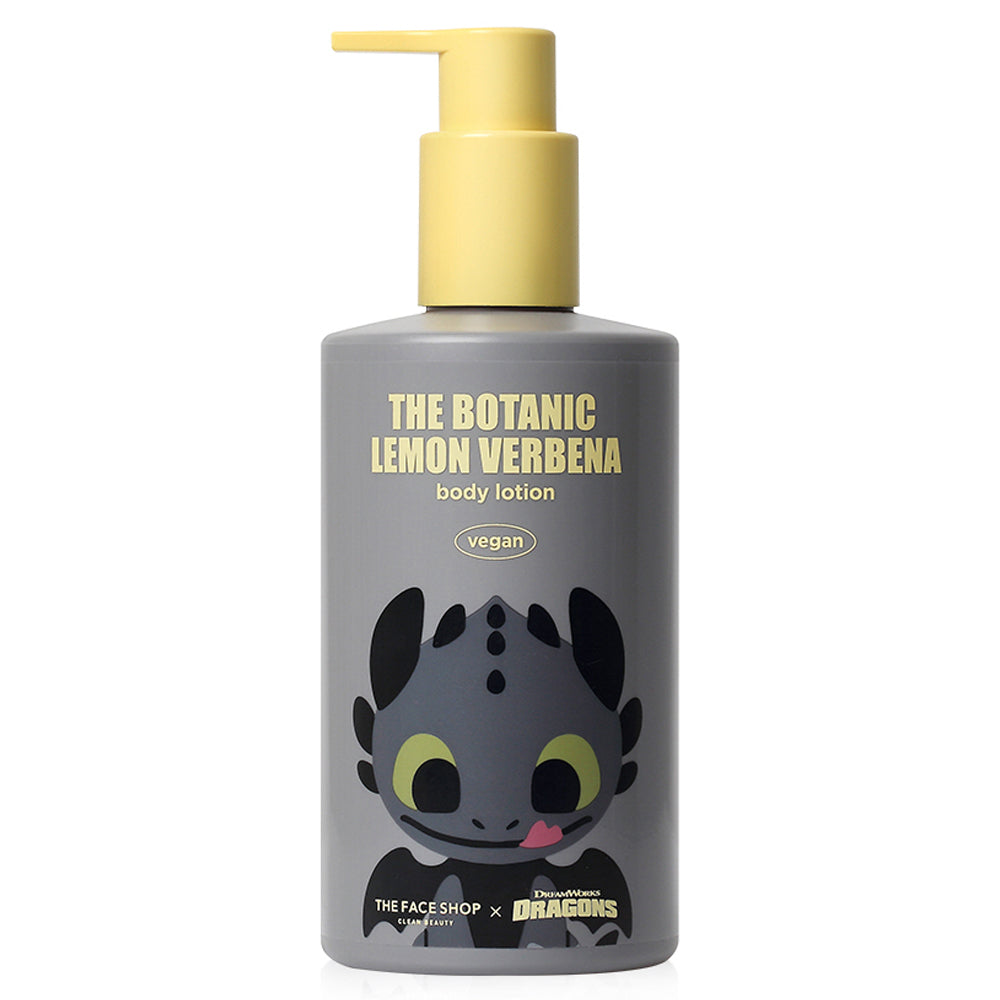 THE FACE SHOP The Botanic Lemon Verbena Body Lotion 350ml (DRAGONS Edition) - All Day Pretty Body Lotion The face shop