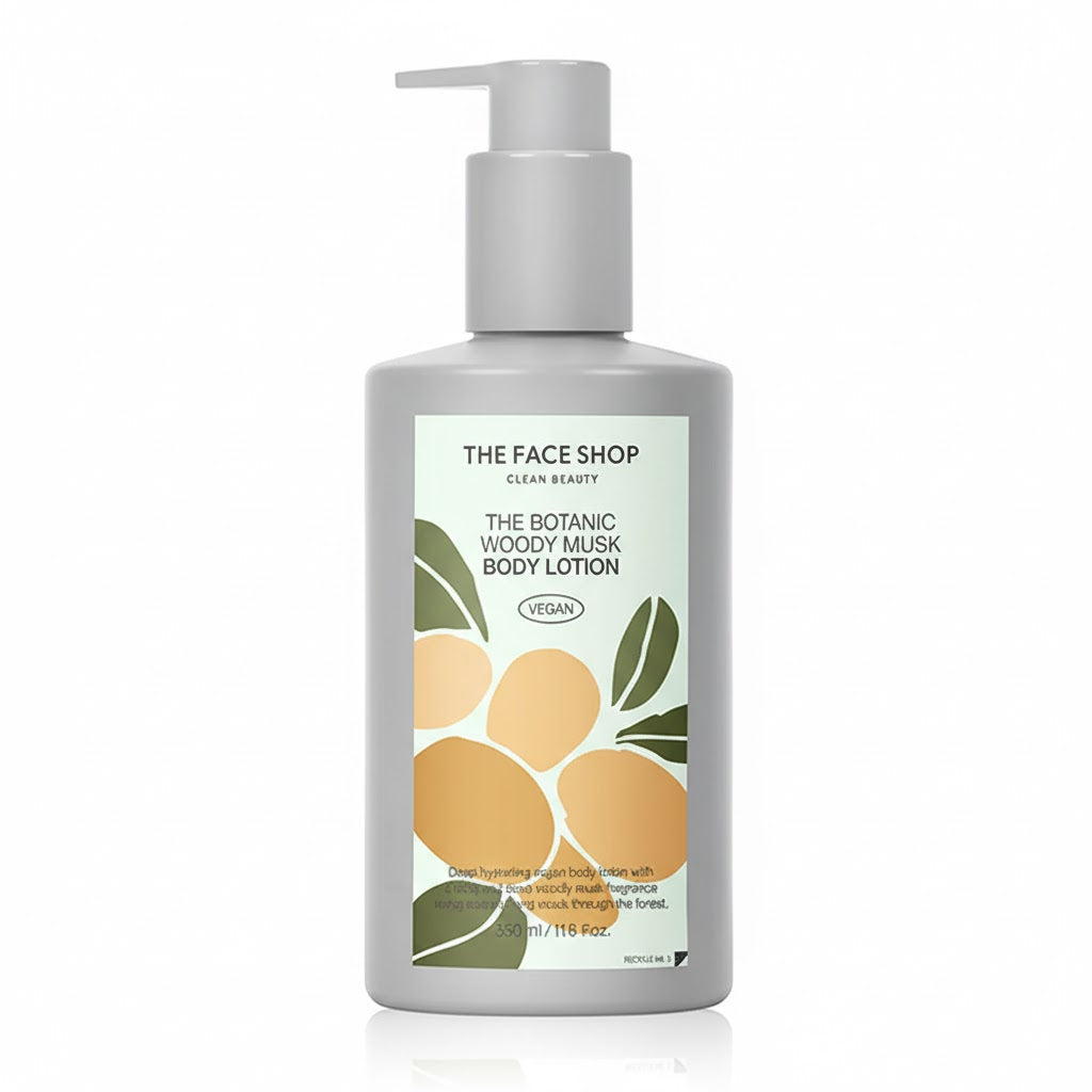 THE FACE SHOP The Botanic Woody Musk Body Lotion 350ml