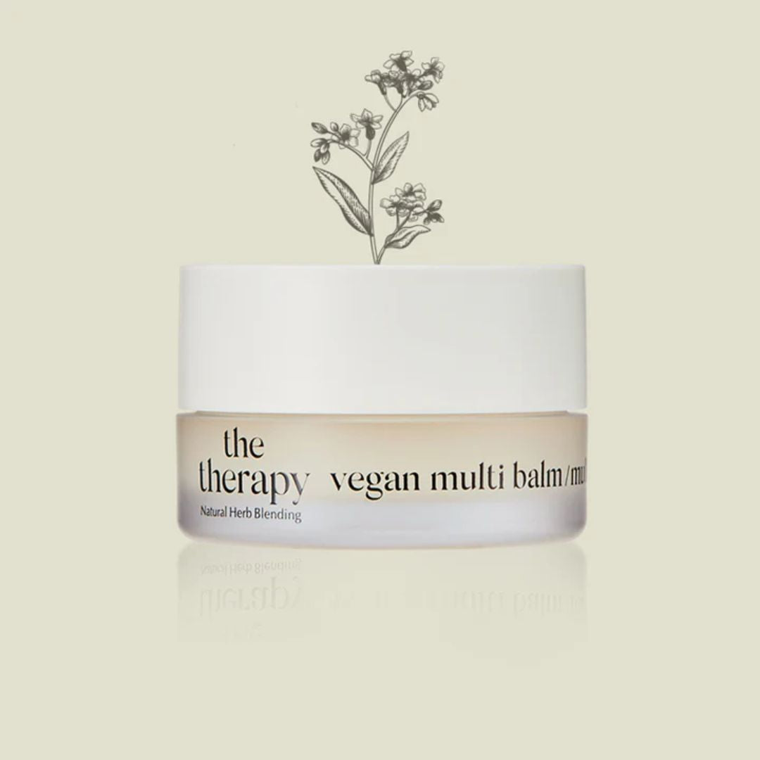 THE FACE SHOP The Therapy Vegan Multi Balm 14g - All Day Pretty Korean Beauty The face shop