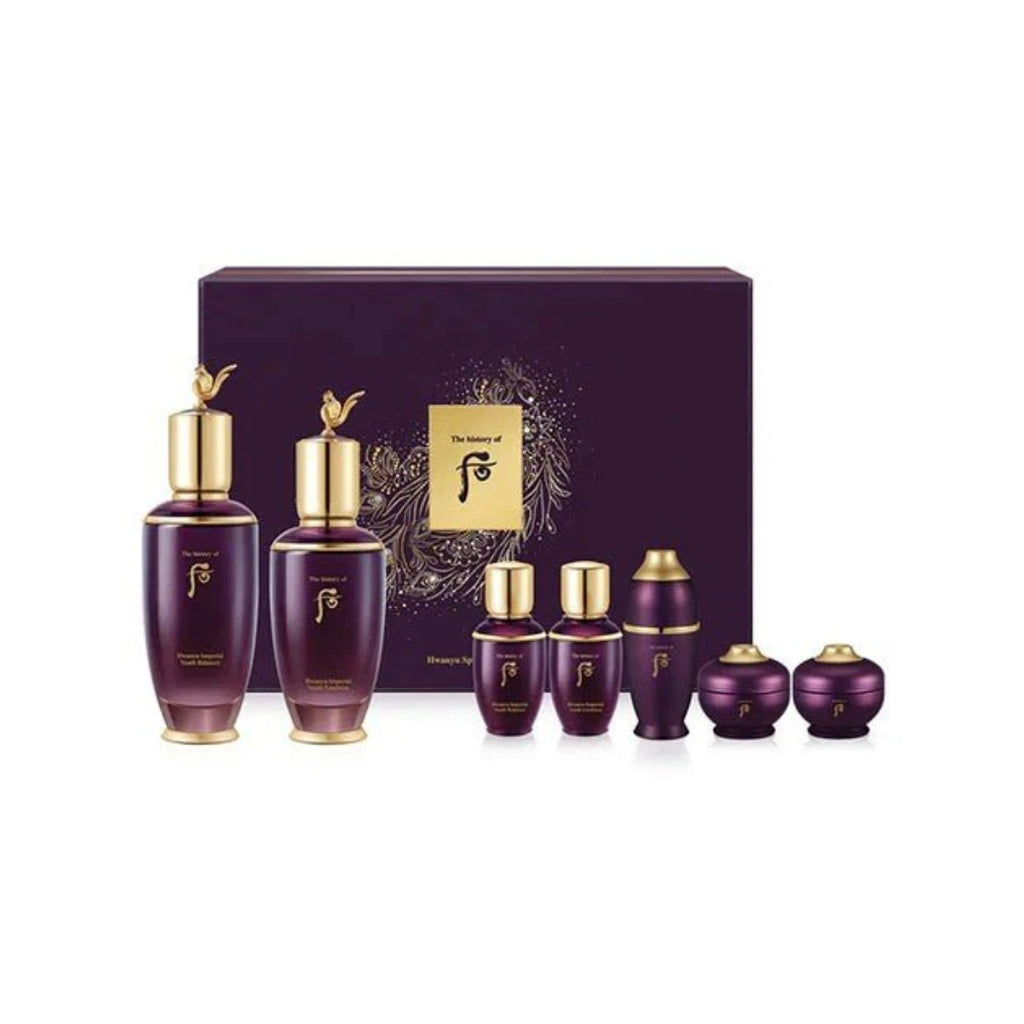 THE WHOO Hwanyu Imperial Youth Special 2pcs SET - All Day Pretty Skincare SET The whoo