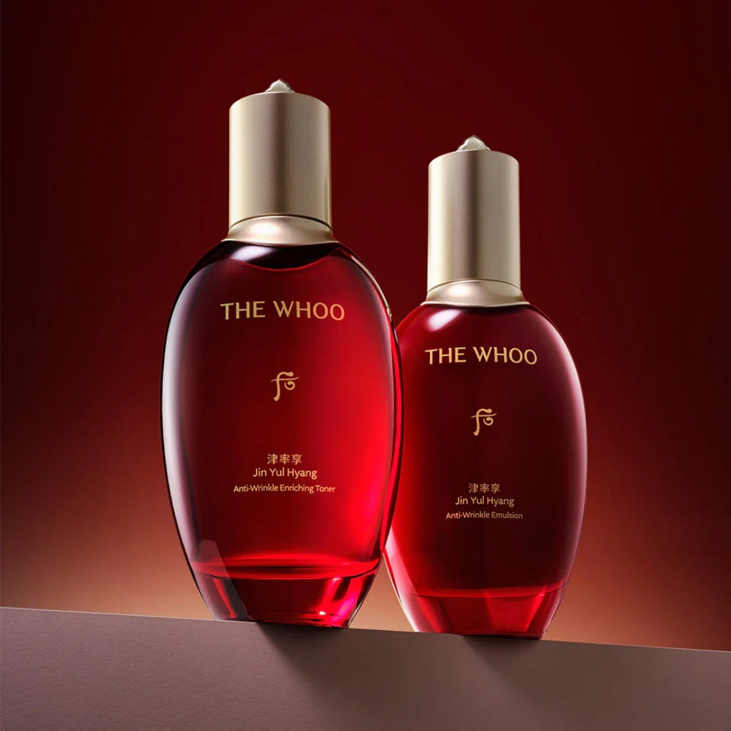 THE WHOO Jinyulhyang Anti-Wrinkle 2pcs Set - All Day Pretty Skincare SET The whoo
