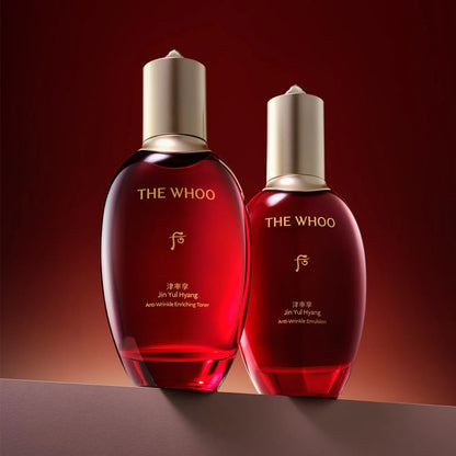THE WHOO Jinyulhyang Anti-Wrinkle 2pcs Set - All Day Pretty Skincare SET The whoo