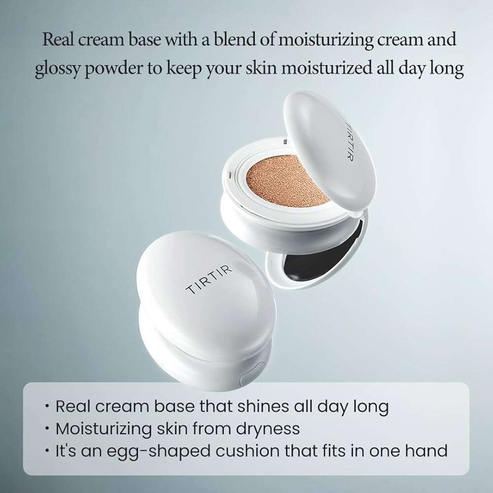 TIRTIR My Glow Cream Cushion - All Day Pretty Korean Beauty Tirtir