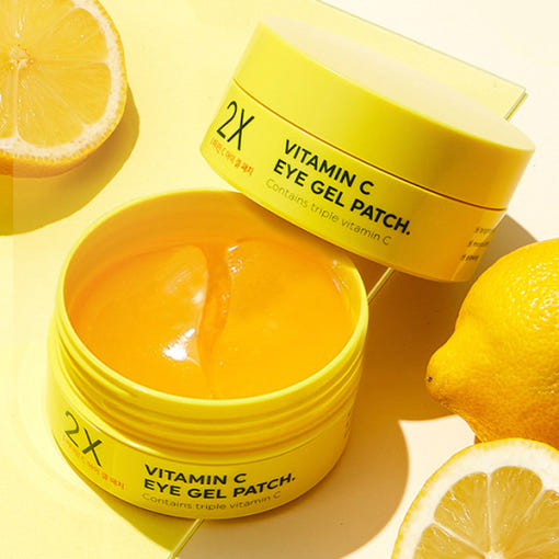 TONYMOLY 2X Vitamin C Eye Gel Patch 84g (60ea) - All Day Pretty Korean Beauty TONYMOLY
