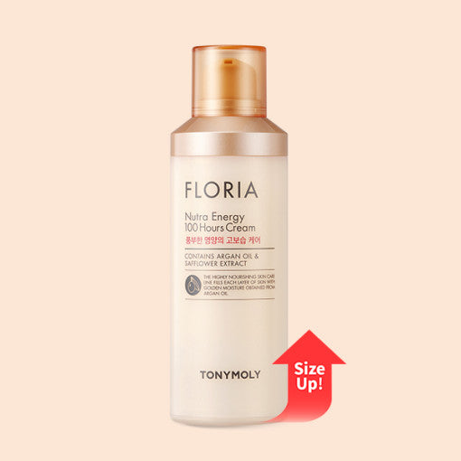TONYMOLY FLORIA Nutra Energy 100 Hours Cream 100ml - All Day Pretty Korean Beauty TONYMOLY