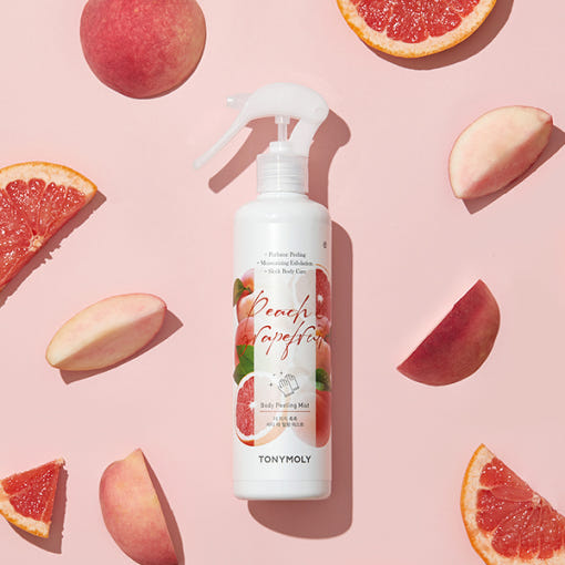Tonymoly The Peach Chok Chok Body Peeling Mist 300Ml – beauty & skincare essential for daily radiance