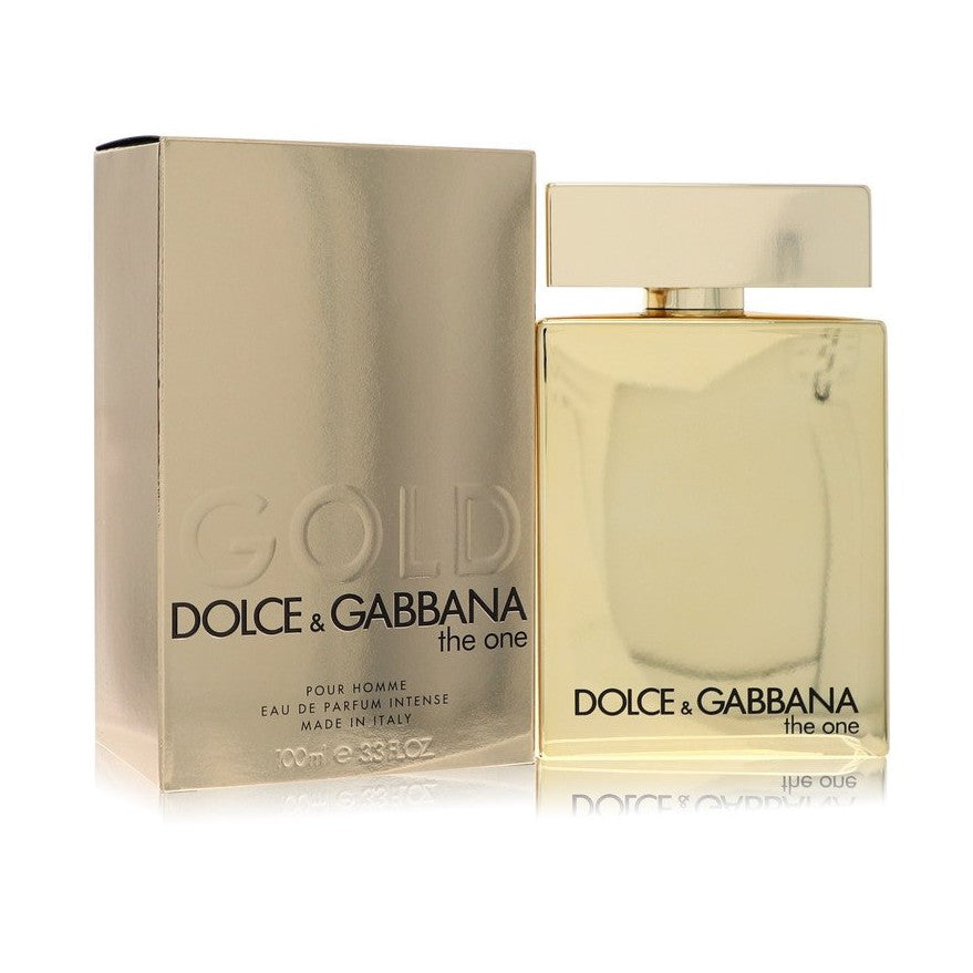 The One Gold by Dolce &amp; Gabbana Eau De Parfum Intense Spray 3.3 oz for Men