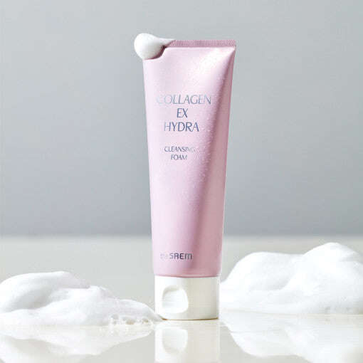 The Saem Collagen EX Hydra Cleansing Foam 100ml - All Day Pretty Korean Beauty The saem