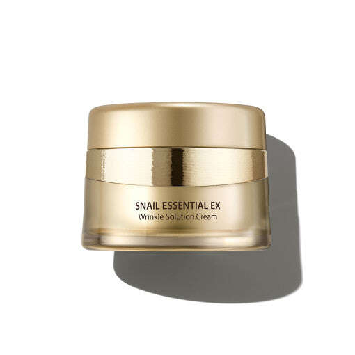 The Saem Snail Essential EX Wrinkle Solution Cream 50ml - All Day Pretty Korean Beauty The saem