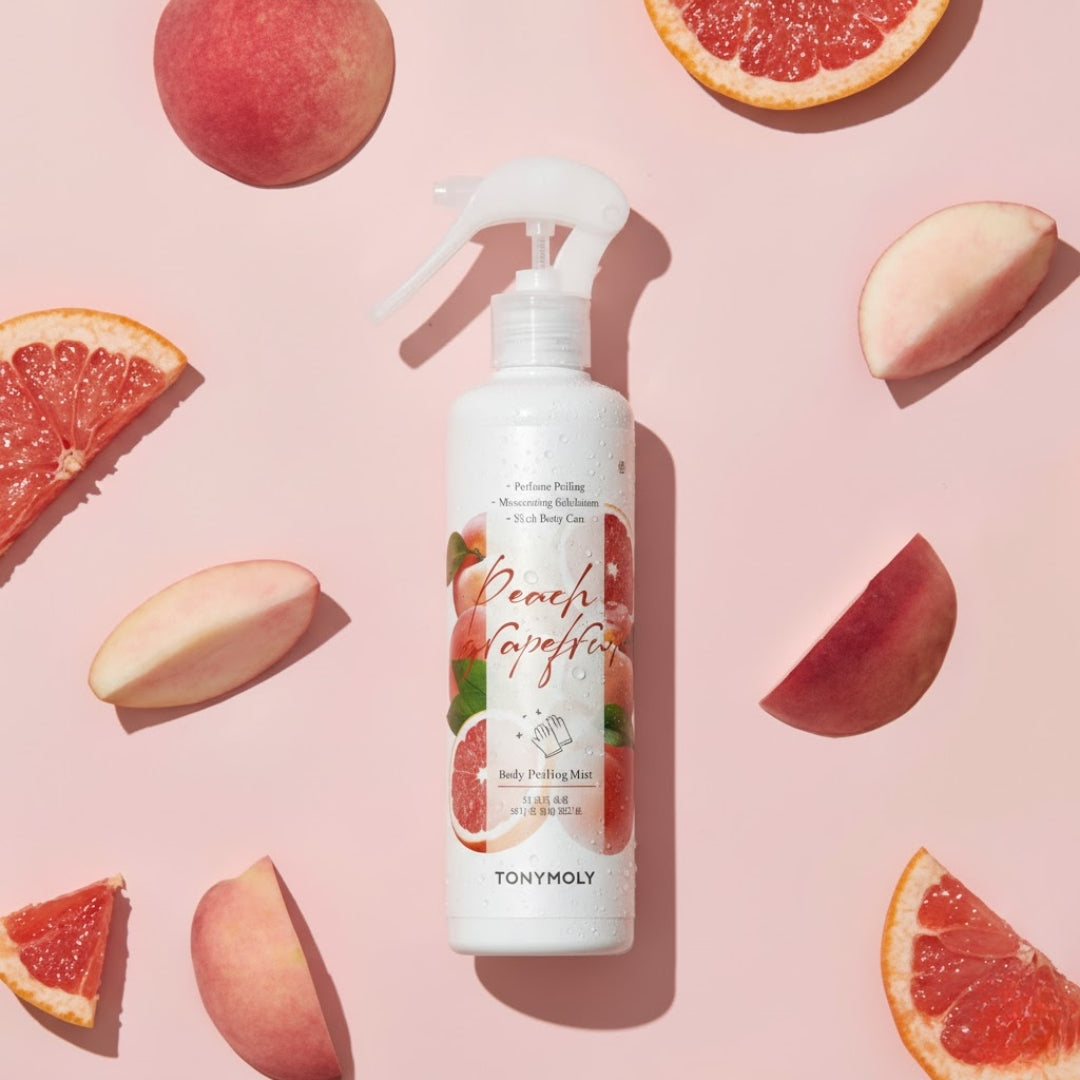 Tonymoly The Peach Chok Chok Body Peeling Mist 300Ml – beauty &amp; skincare essential for daily radiance
