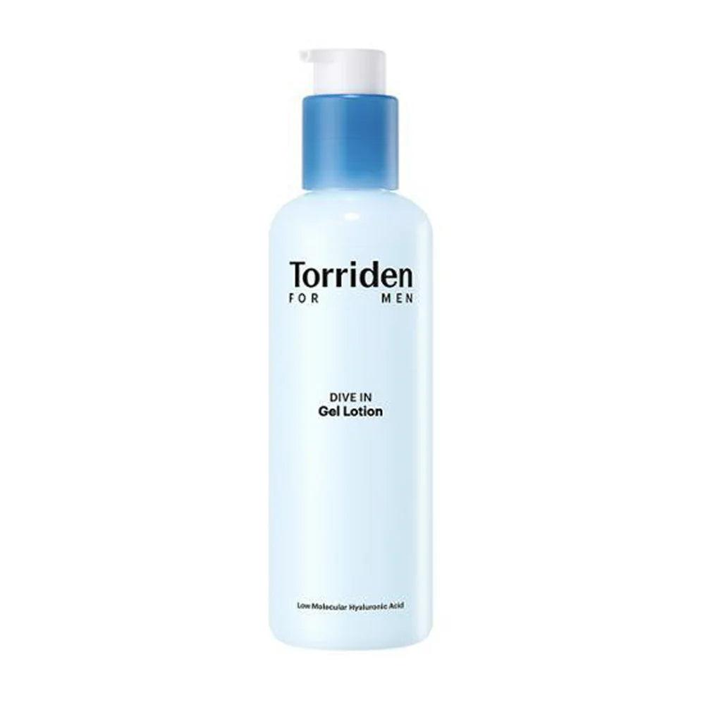 Torriden Dive-in For Men Low Molecular Hyaluronic Acid Gel Lotion 200ml - All Day Pretty Korean Beauty torriden