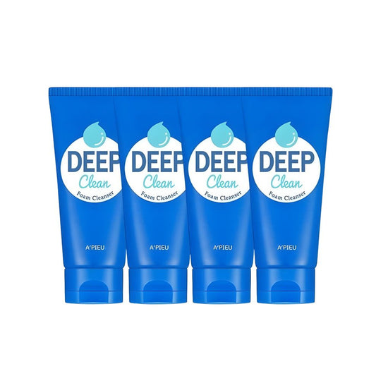 A'pieu Deep Clean Foam Cleanser 130ml X 4ea