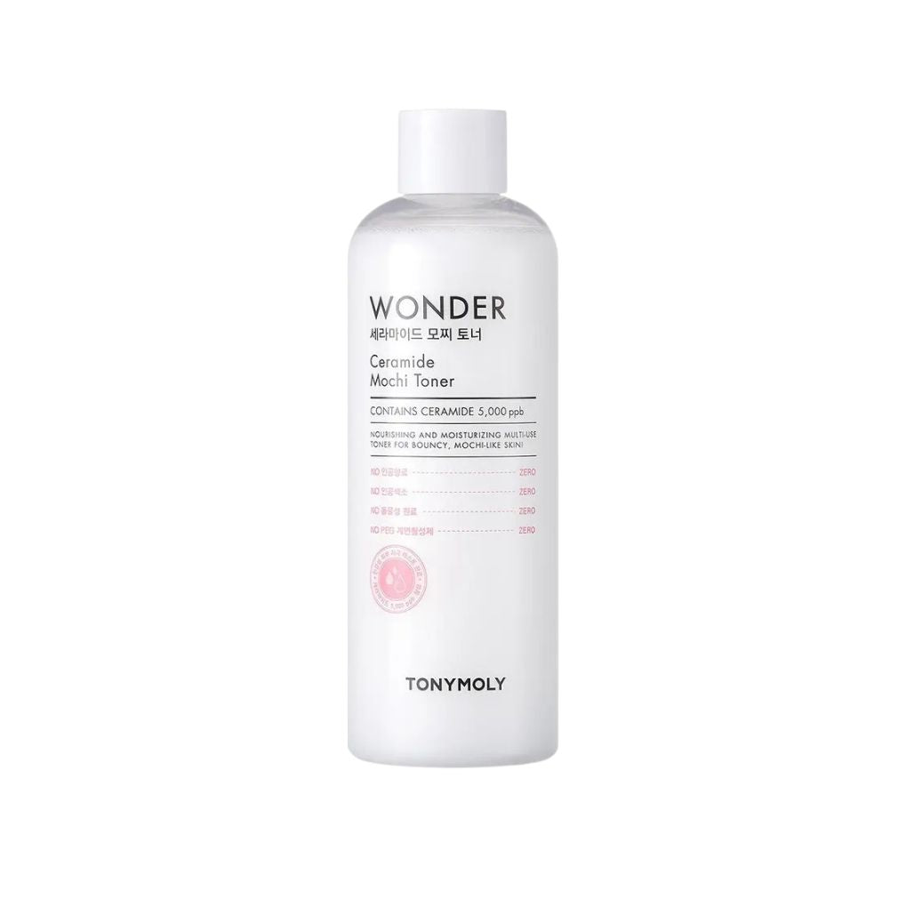 TONYMOLY Wonder Ceramide Mocchi Toner, 17 oz(500ml)