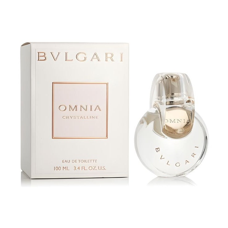 Omnia Crystalline by Bvlgari Eau De Toilette Spray 3.4 oz for Women