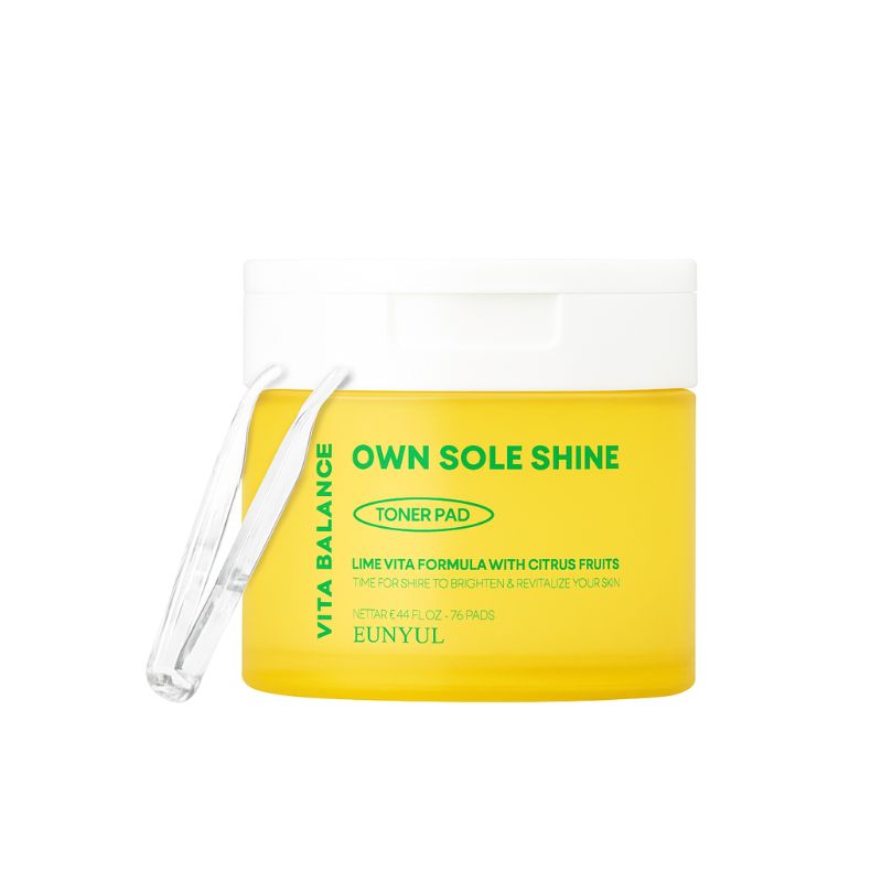 EUNYUL VITA BALANCE OWN SOLE SHINE Toner Pad 70 Pads/190ml