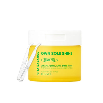 EUNYUL VITA BALANCE OWN SOLE SHINE Toner Pad 70 Pads/190ml