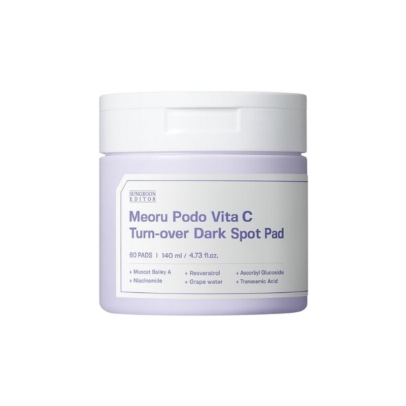 SUNGBOON EDITOR Meoru Podo Vita C Turn-Over Dark Spot Pad 140ml/60pads