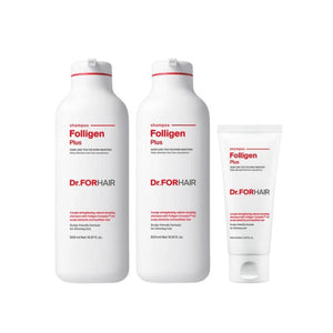 Dr.FORHAIR Folligen Plus Shampoo SET 500ml x 2P + 100ml