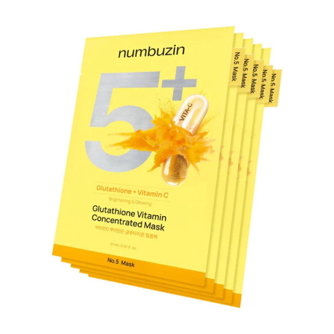 numbuzin No.5+ Vitamin Spotlight Sheet Mask 10P