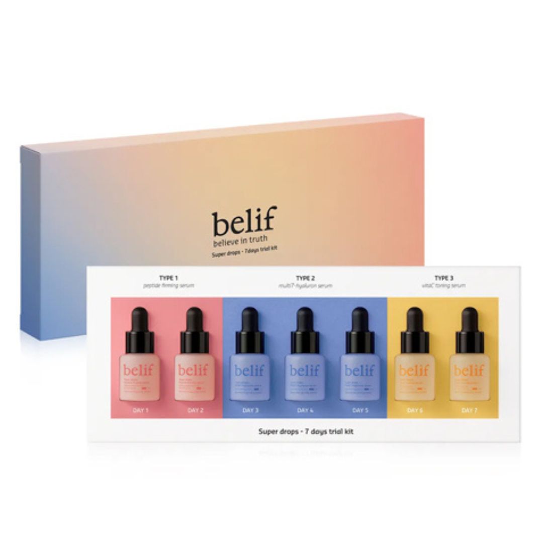 belif Super Drops 7 Days Trial Kit 6ml*7ea