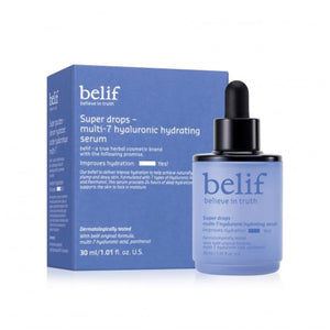 belif Super Drops Multi7-Hyaluron Serum 30ml