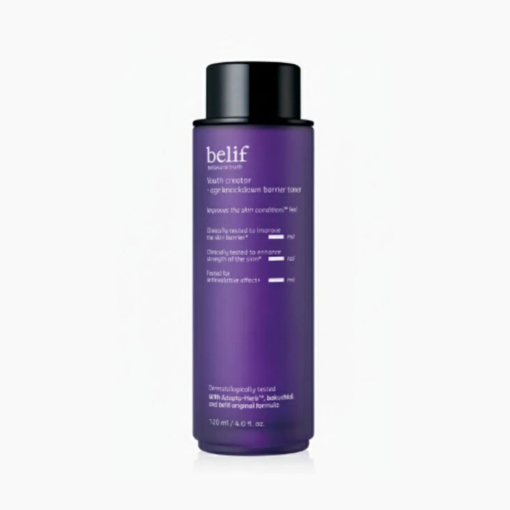 belif Youth Creator Age Knockdown Barrier Toner 120ml