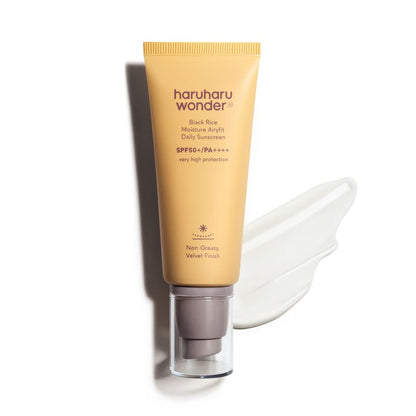 Haruharu wonder: Black Rice Moisture Airyfit Sunscreen SPF50+ 50ml