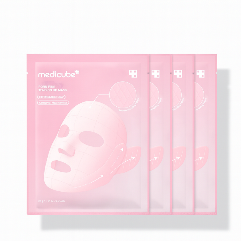 medicube PDRN PINK TENSION UP MASK SET 34g X 4ea