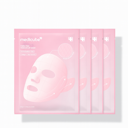 medicube PDRN PINK TENSION UP MASK SET 34g X 4ea