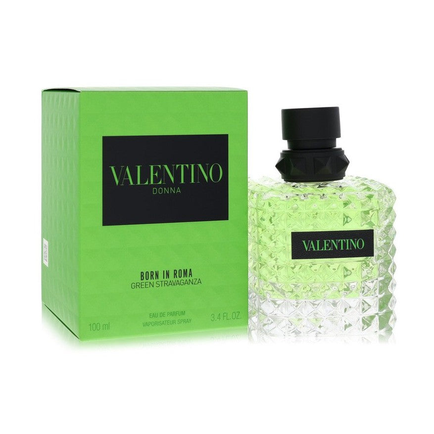 Valentino Donna Born in Roma Green Stravaganza by Valentino Eau De Parfum Spray 3.4 oz for Women