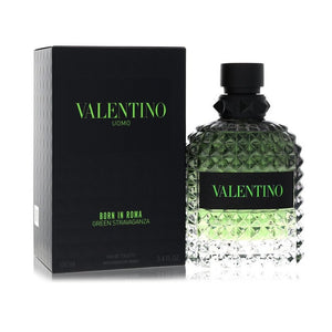 Valentino Uomo Born In Roma Green Stravaganza by Valentino Eau De Toilette Spray 3.4 oz for Men