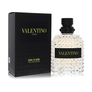 Valentino Uomo Born In Roma Yellow Dream by Valentino Eau De Toilette Spray 3.4 oz for Men