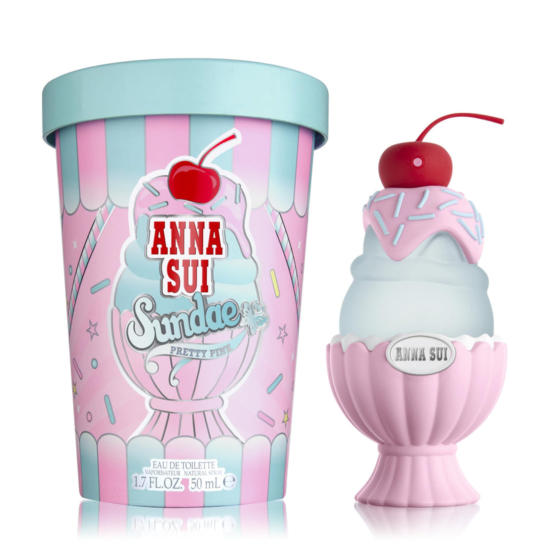 Anna Sui Sundae Pretty Pink Eau de Toilette 50ml Spray