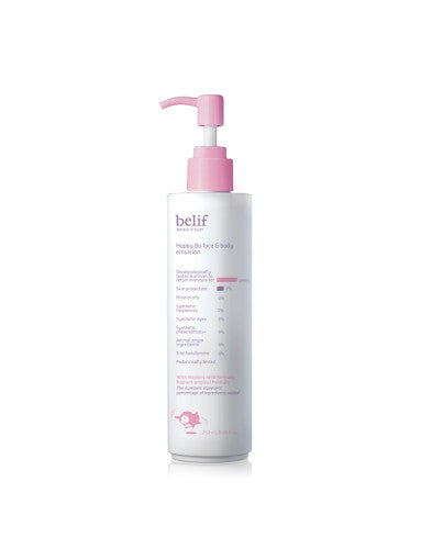belif Happy Bo Face & Body Emulsion 250ml - All Day Pretty Korean Beauty belif